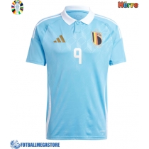 Fotballdrakt Herre Belgia Leandro Trossard #9 Bortedrakt EM 2024 Kortermet